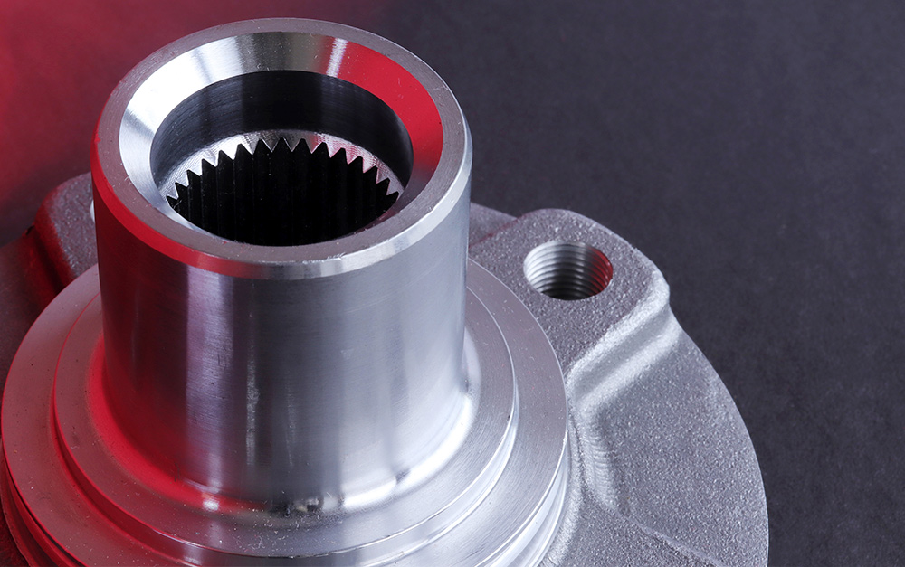 Imagem de um tipo das peças mecânicas que passam pelo processo de polimento superficial.